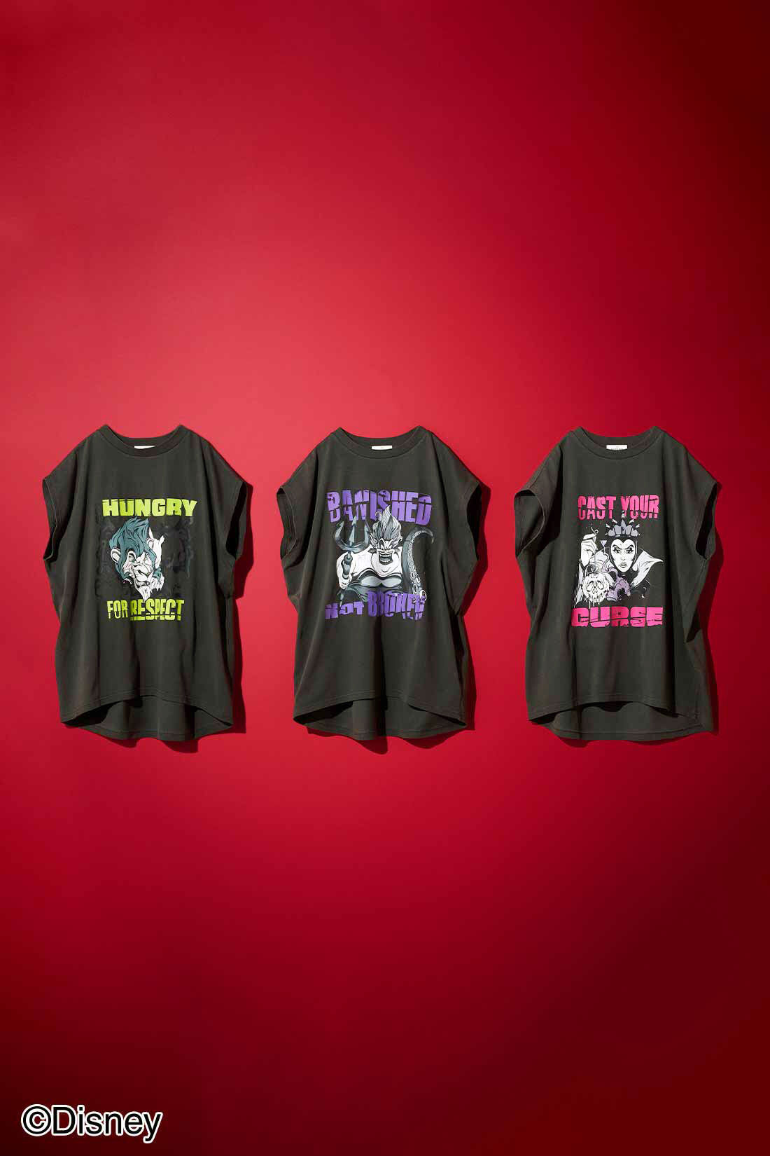 MEDE19F|MEDE19F　【Disney】古着屋でみつけたようなノースリーブTシャツの会〈ヴィランズ〉