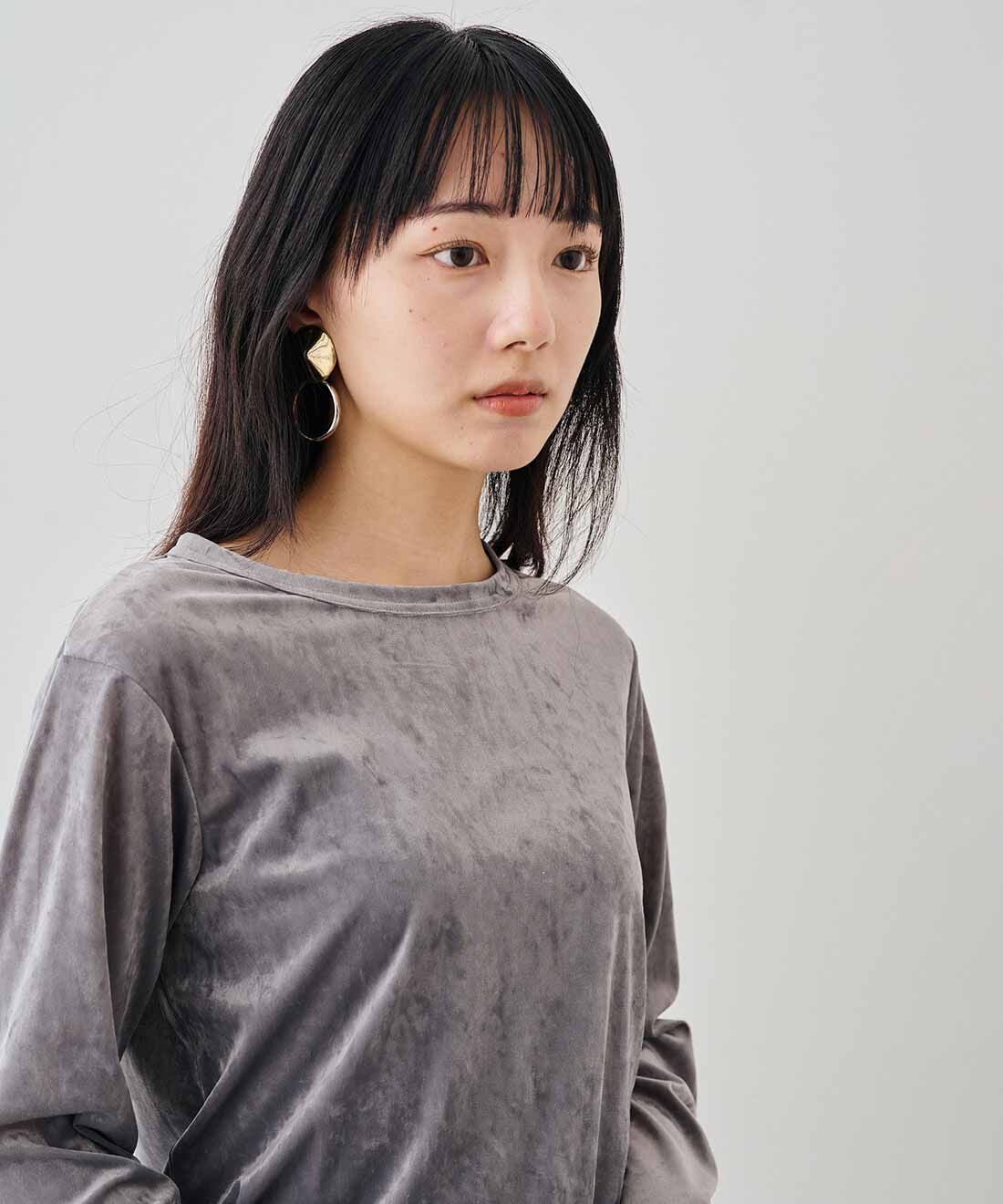 MEDE19F|MEDE19F　クラッシュべロア調 しなやかトップスの会
