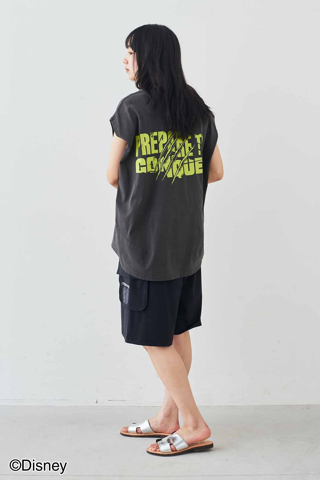 MEDE19F|MEDE19F　【Disney】古着屋でみつけたようなノースリーブTシャツの会〈ヴィランズ〉|モデル身長：163cm　着用サイズ：M