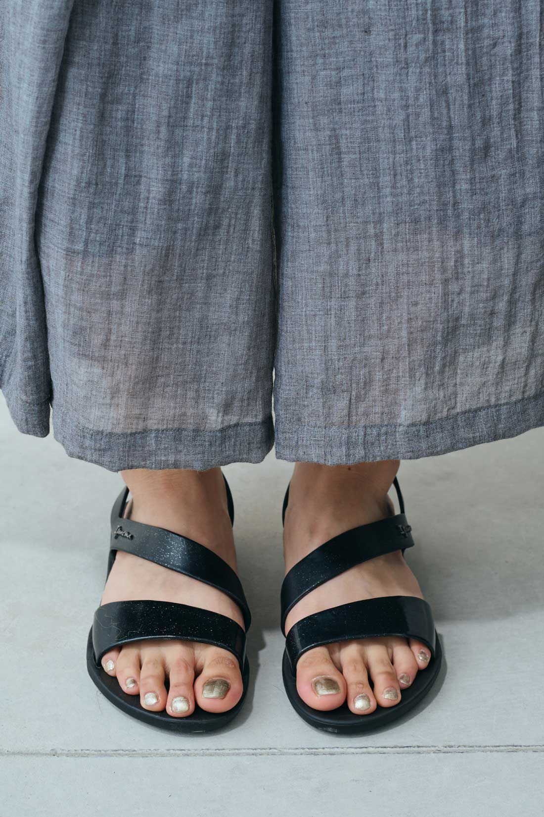 MEDE19F|【MEDE19F SELECT】Ipanema VIBE SANDAL〈BLACK〉