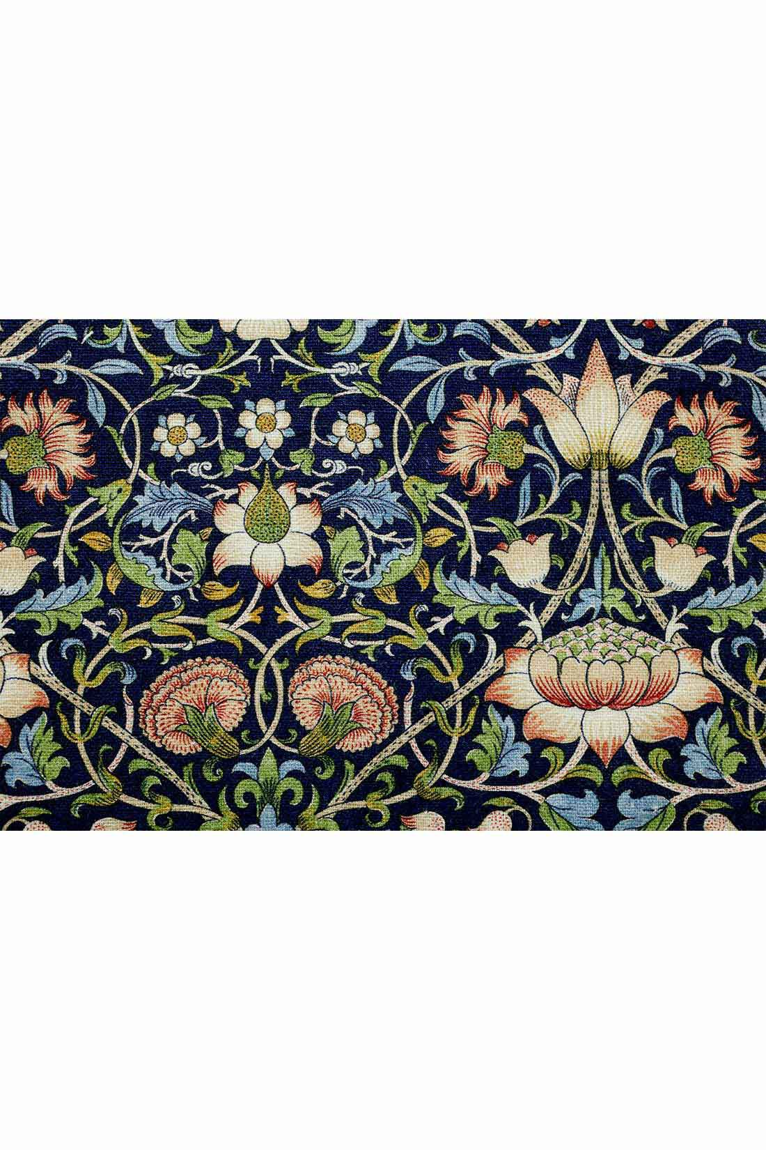 MEDE19F|【MEDE19F】〈MORRIS Gallery〉リネンコットンプリントロングワンピース〈LODDEN柄〉