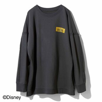 MEDE19F | 【Disney】古着屋でみつけたようなスウェットトップス／ヴィランズ