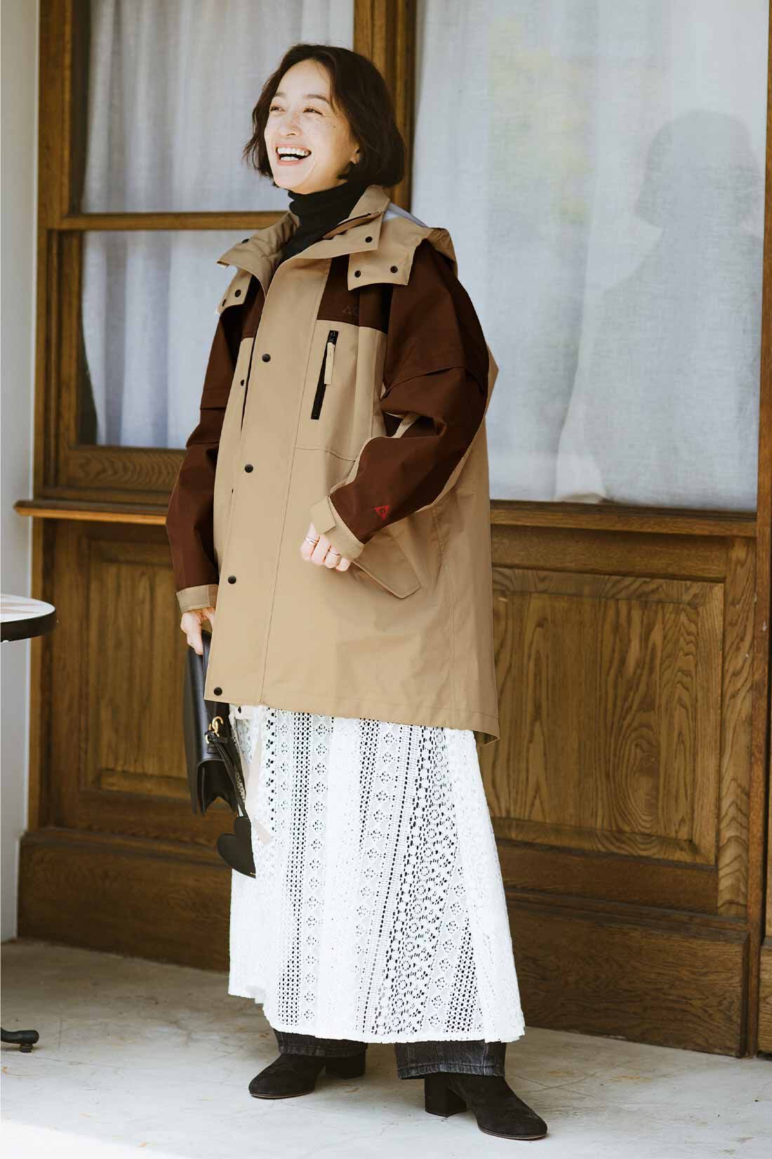 MEDE19F|GERRY（Ｒ） for MEDE19F　高山都さんコラボ ライナー付きマウンテンコート