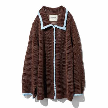 MEDE19F | MEDE19F 配色遣いニットシャツ