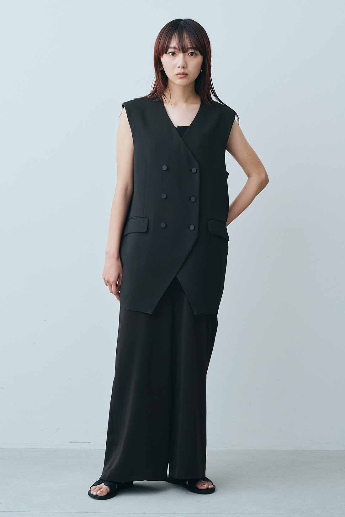 MEDE19F|MEDE19F　高山都さんコラボ ドレスライクオールインワン〈ブラック〉