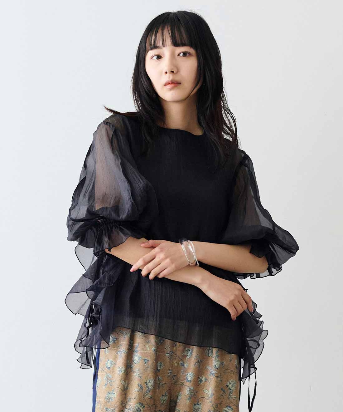 MEDE19F|MEDE19F たゆたうくらげのドッキングトップス