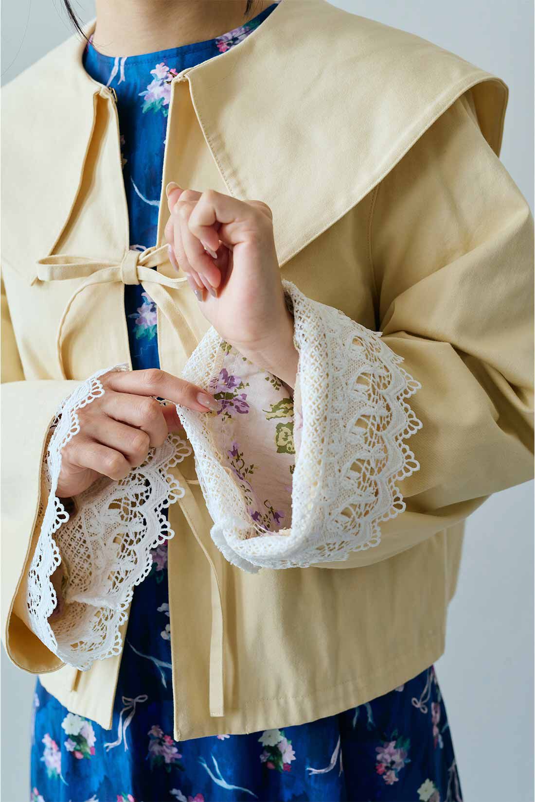 MEDE19F|MEDE19F　Boutique888さんコラボ ビッグカラージャケット〈クリームイエロー〉