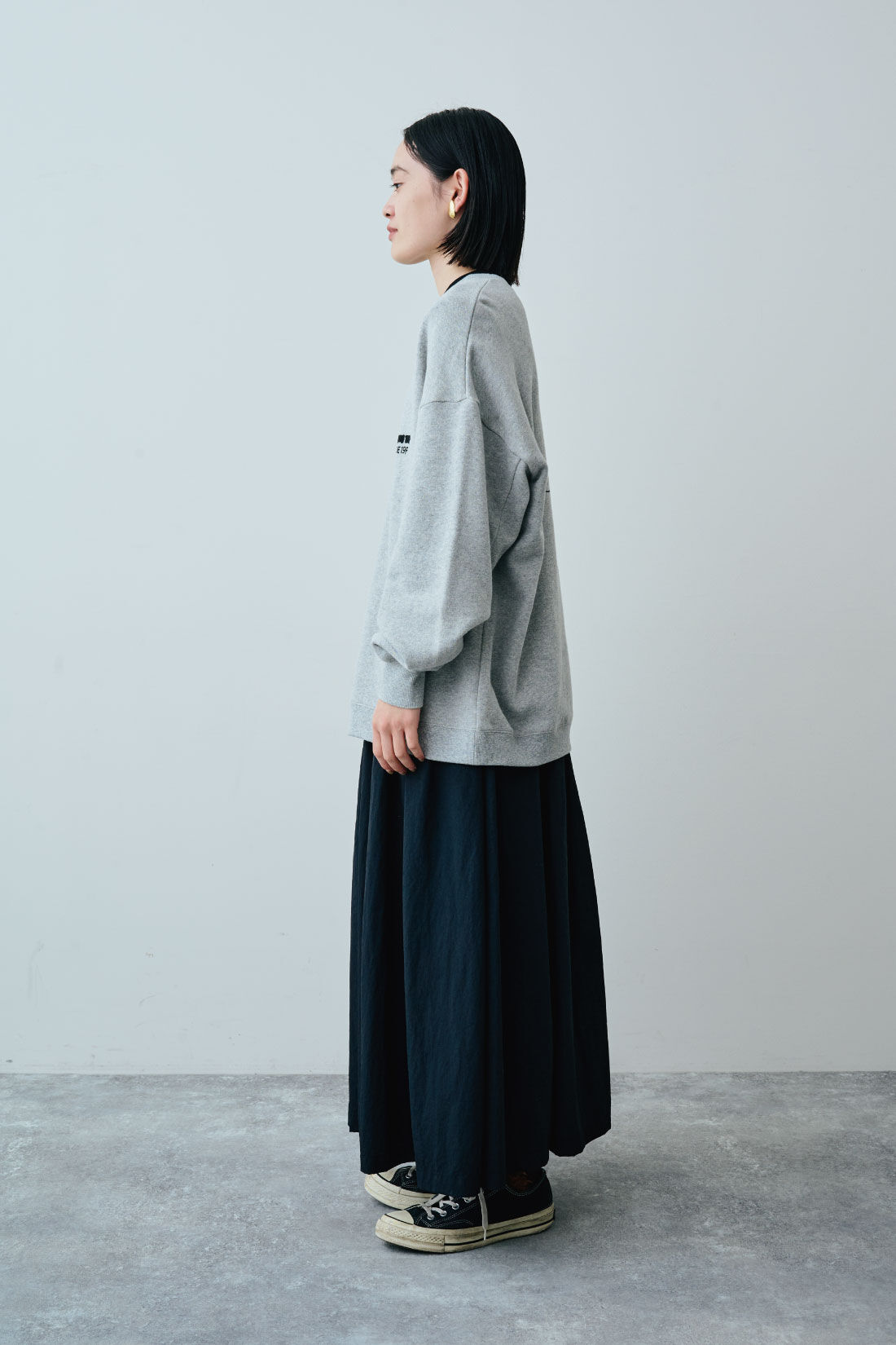 MEDE19F|ART meets MEDE19F　ワイドスウェット〈Sayuri Nishikubo〉