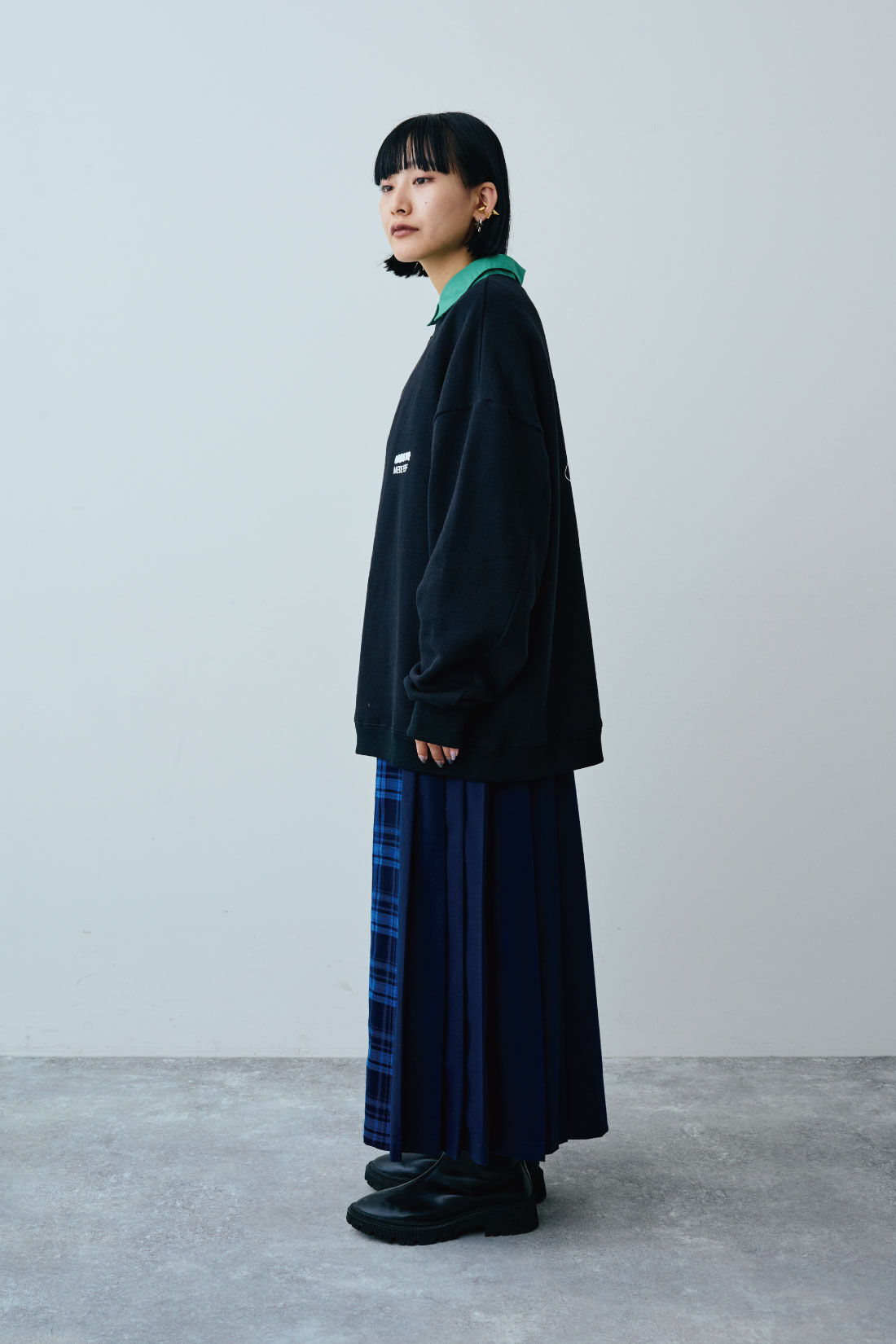 MEDE19F|ART meets MEDE19F　ワイドスウェット〈Sayuri Nishikubo〉