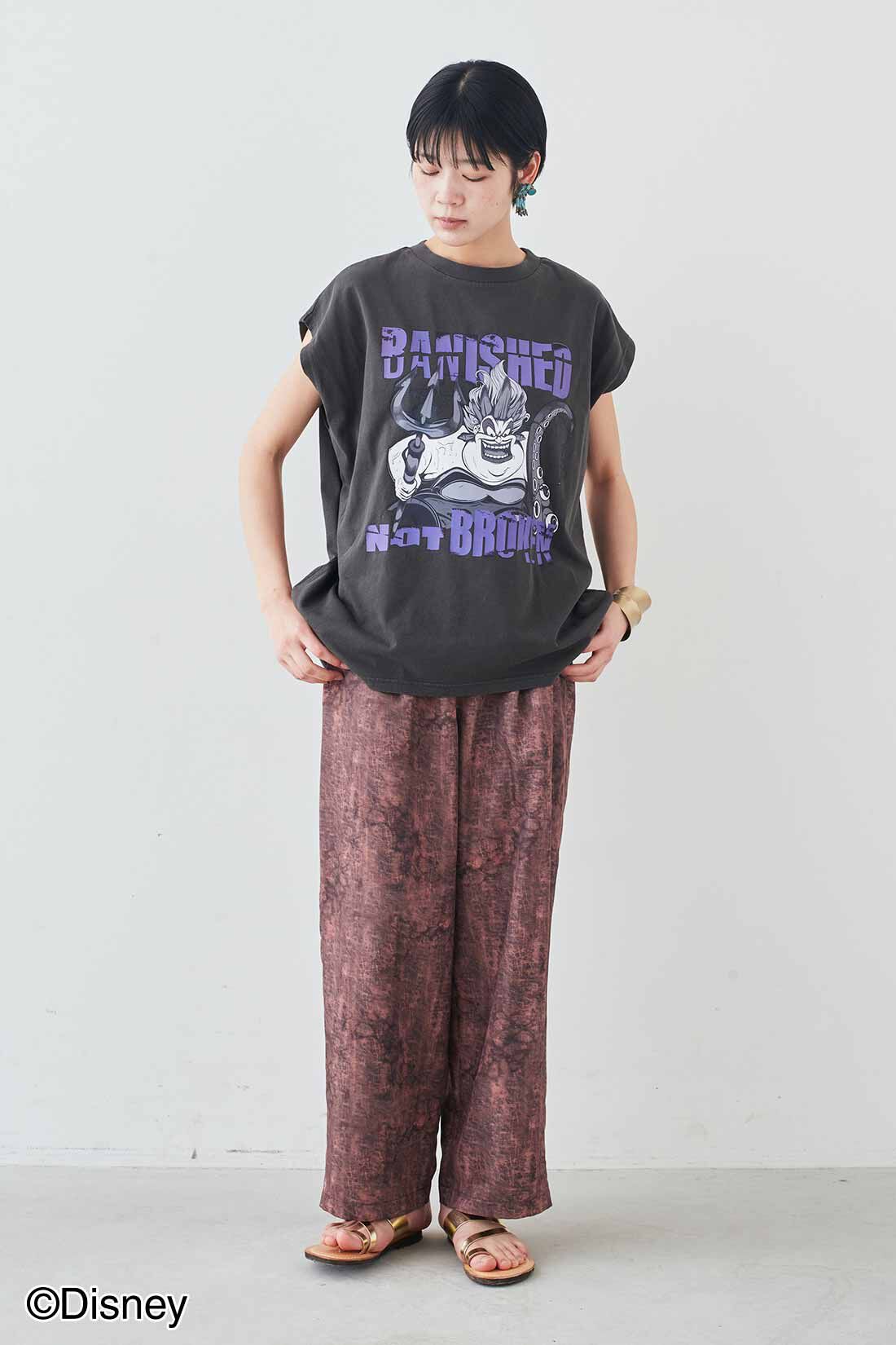 MEDE19F|MEDE19F　【Disney】古着屋でみつけたようなノースリーブTシャツの会〈ヴィランズ〉|モデル身長：163cm　着用サイズ：M