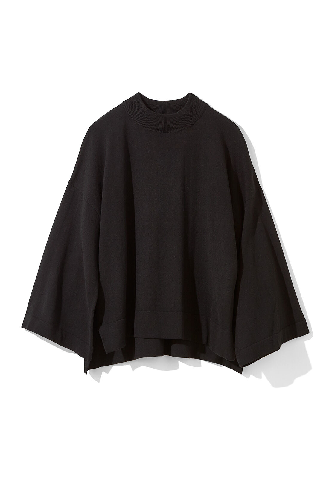 MEDE19F [メデ・ジュウキュウ]|MEDE19F　三子糸（みこいと）のTニットトップス〈ブラック〉