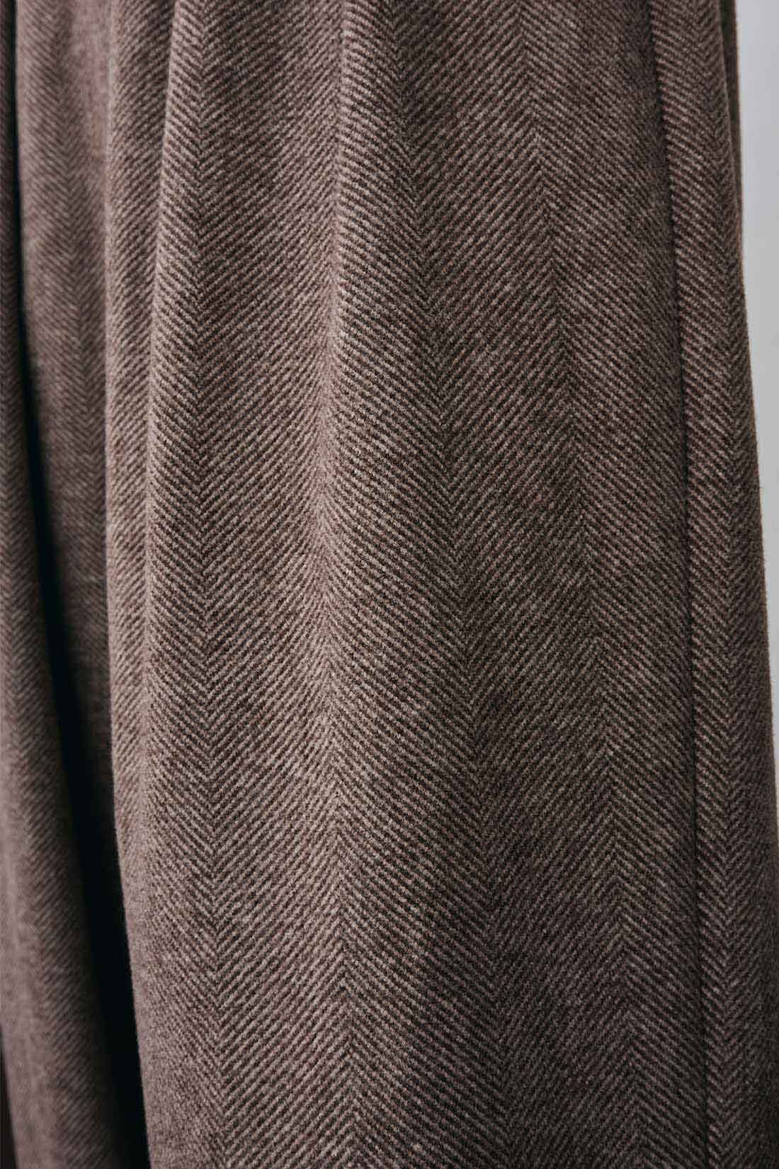 MEDE19F|MEDE19F タック遣いのワイドパンツ