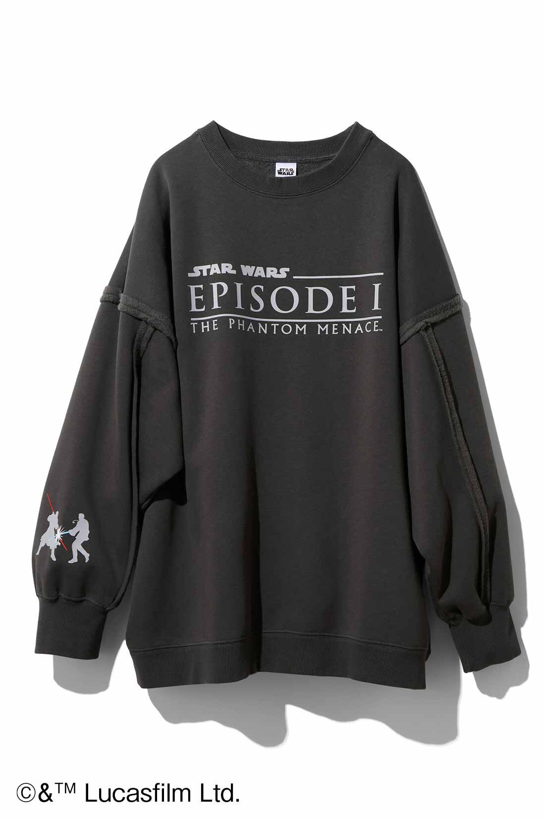 MEDE19F|MEDE19F　Star Wars 背中で行く末を暗示するボリュームスウェット〈チャコール〉