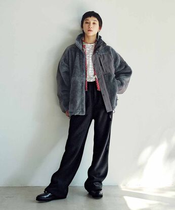 MEDE19F [メデ・ジュウキュウ] | GERRY（R）  フリースパンツ〈ブラック〉