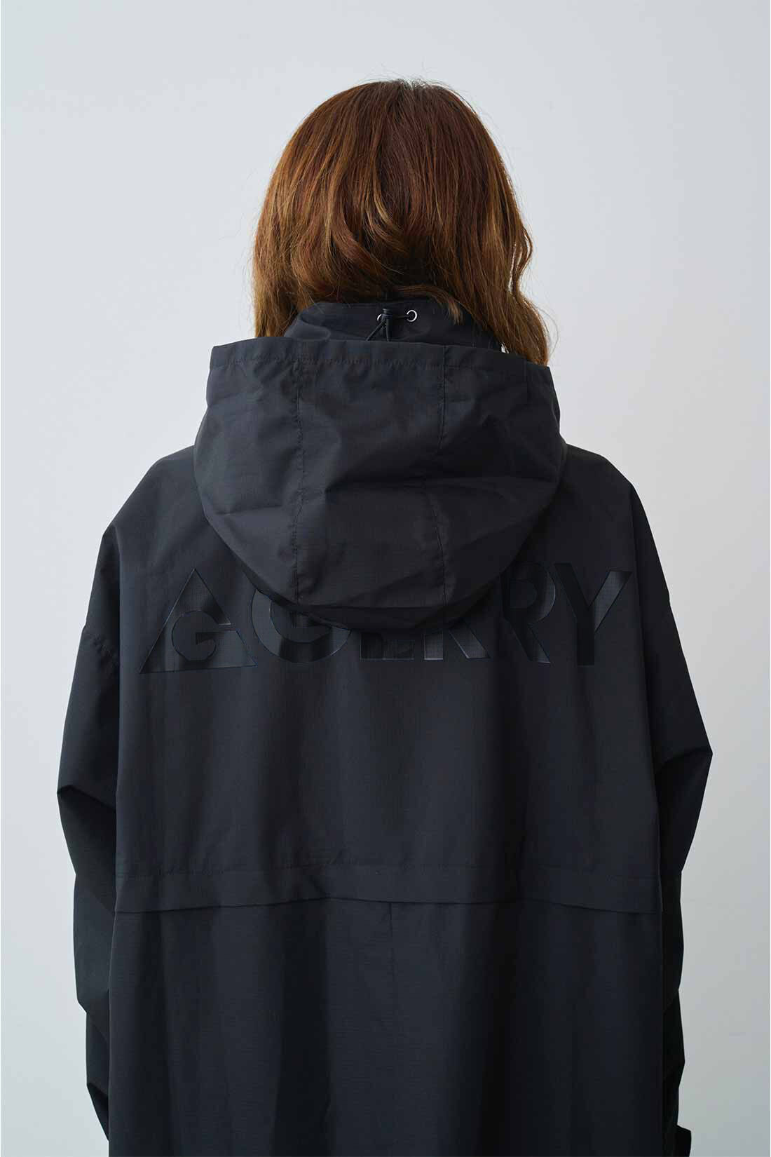 MEDE19F|GERRY（R） for MEDE19F　2レイヤー素材のミリタリーコート〈ブラック〉