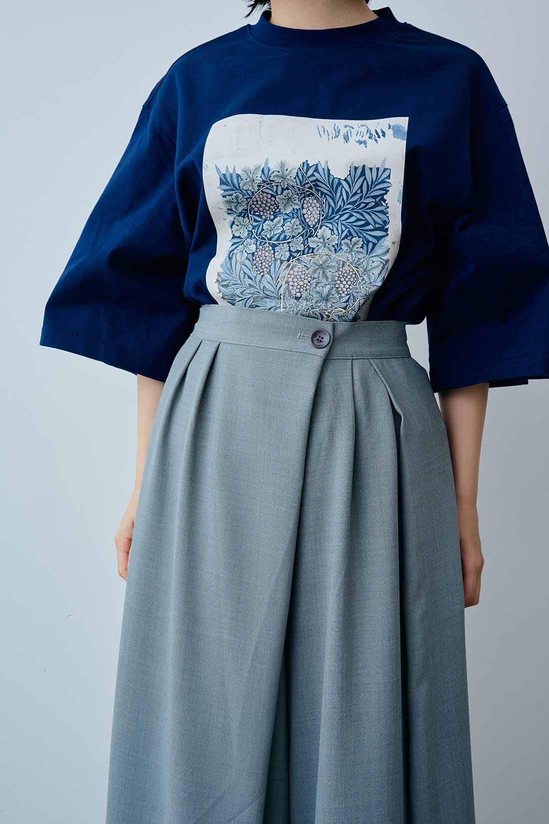 MEDE19F|MEDE19F　ワイドレッグはかまパンツ