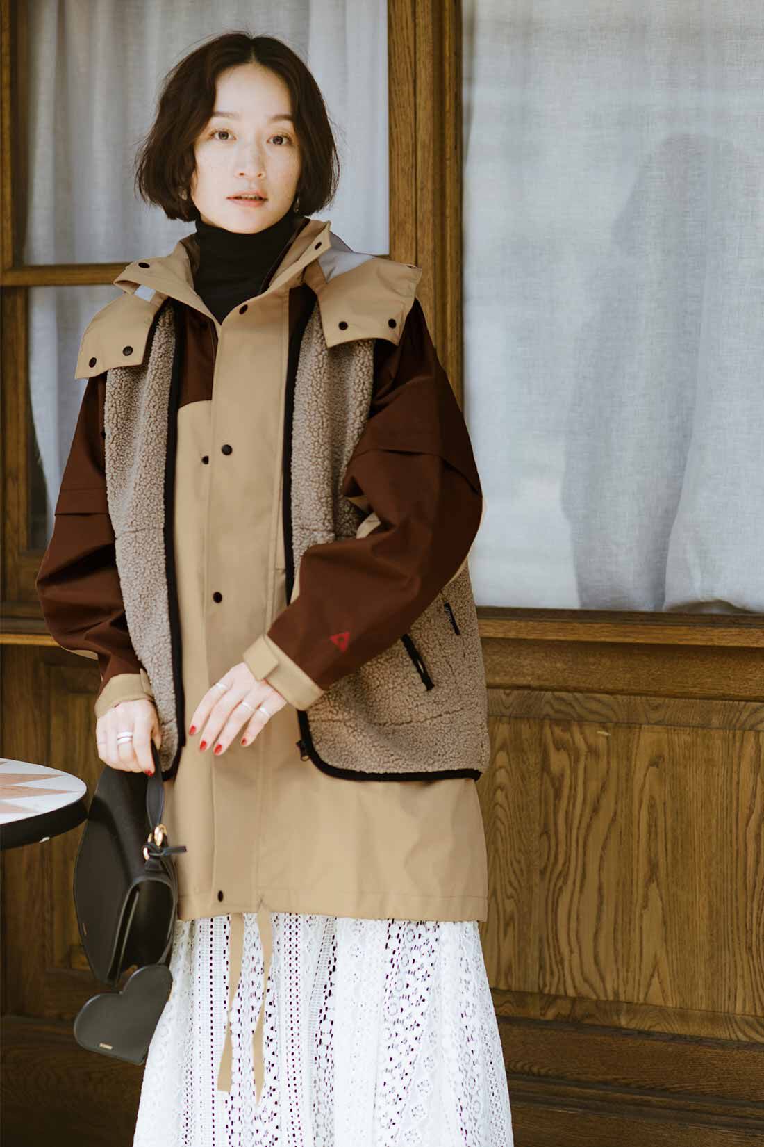 MEDE19F|GERRY（Ｒ） for MEDE19F　高山都さんコラボ ライナー付きマウンテンコート
