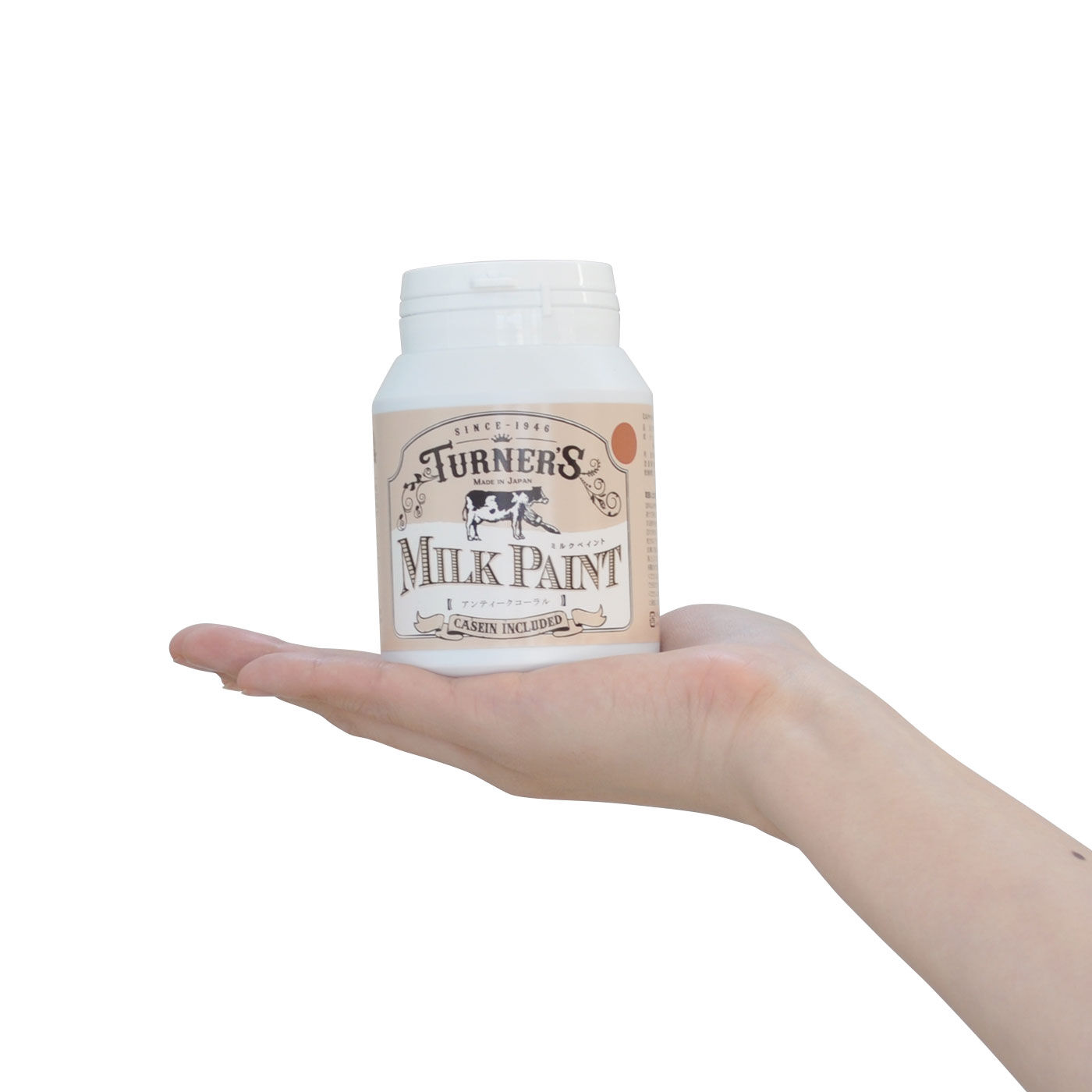 フェリシモ女子DIY部ダイレクト便|ミルクペイント　アンティークコーラル　200ml|容量：200ml