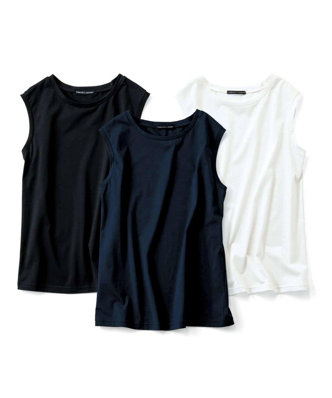 THREE FIFTY STANDARD|THREE FIFTY STANDARD　シルケット加工のタンクトップの会