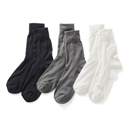 THREE FIFTY STANDARD | 日本製 抗菌防臭 レーヨンシルク混 ソックス