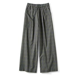 THREE FIFTY STANDARD | グリーンラインのチェックパンツ