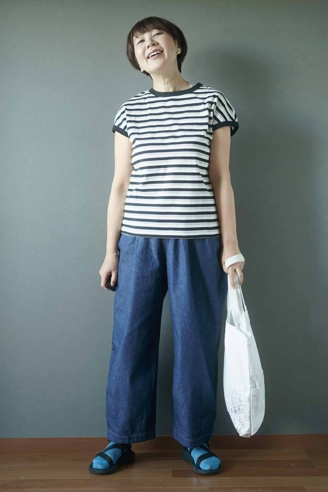 THREE FIFTY STANDARD|THREE FIFTY STANDARD 金子敦子さんと作った 8オンスのデニムズボン