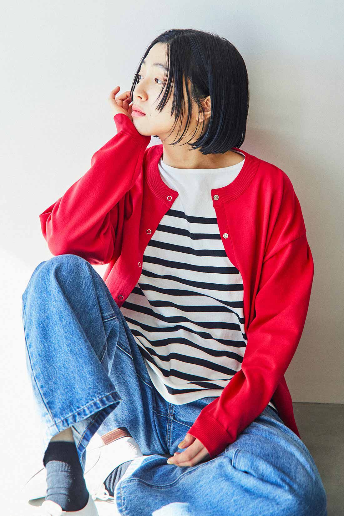 THREE FIFTY STANDARD|THREE FIFTY STANDARD タックバギーデニムパンツ