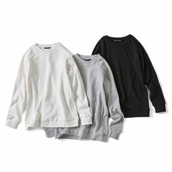 フライス編みのラグランＴシャツＴＦＳ