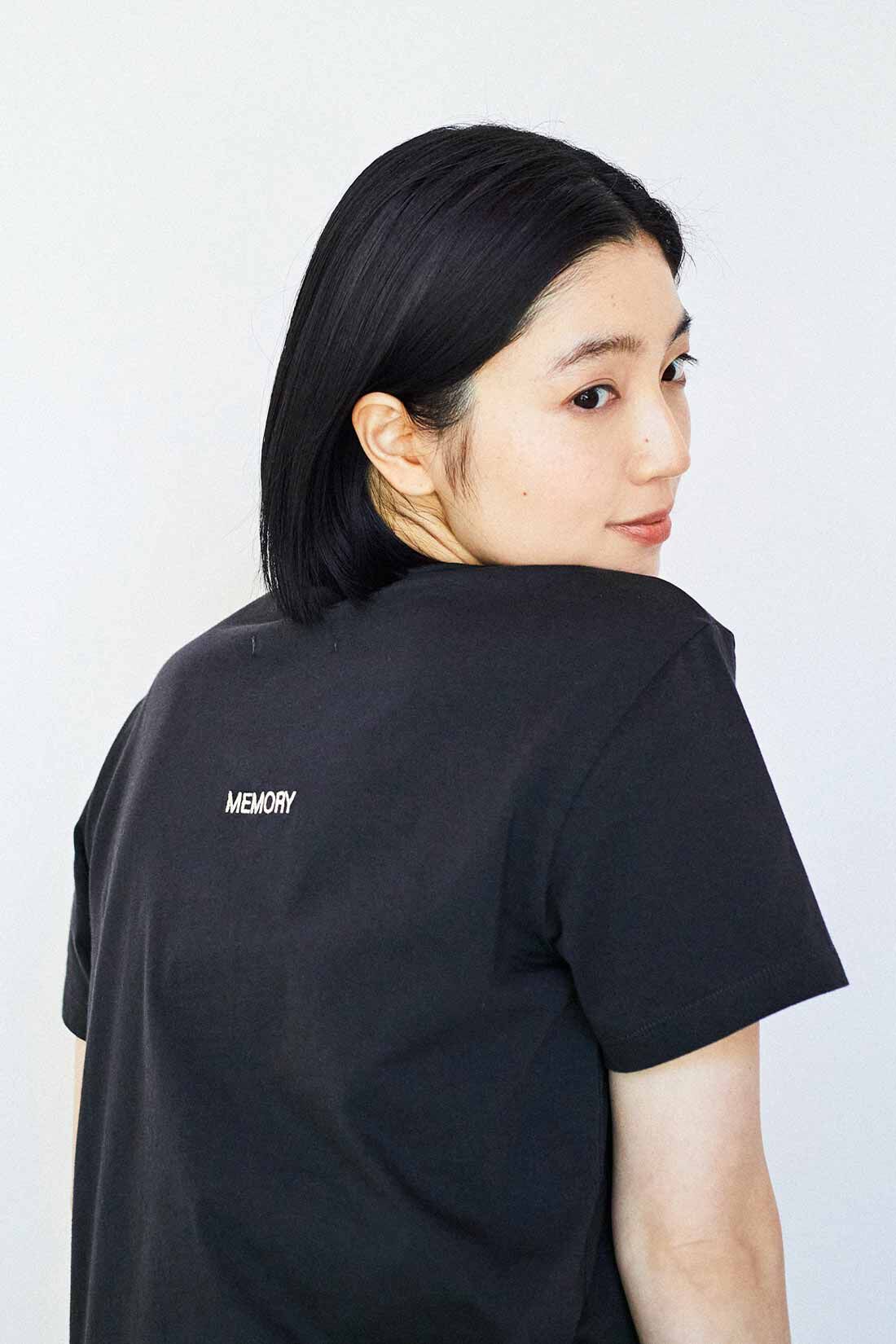 THREE FIFTY STANDARD|THREE FIFTY STANDARD 小谷 実由さんと作った 想い出のフォトTシャツ〈チャコールグレー〉