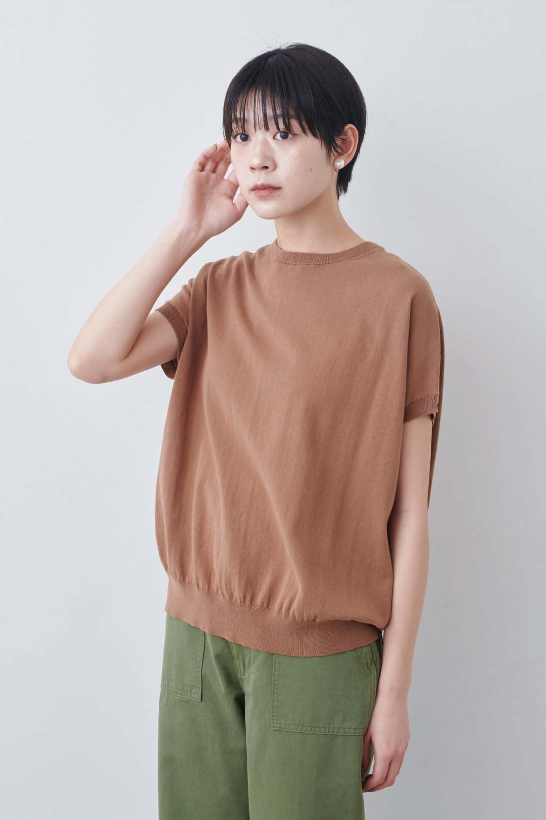THREE FIFTY STANDARD|THREE FIFTY STANDARD　ガラスパールのイヤアクセサリー