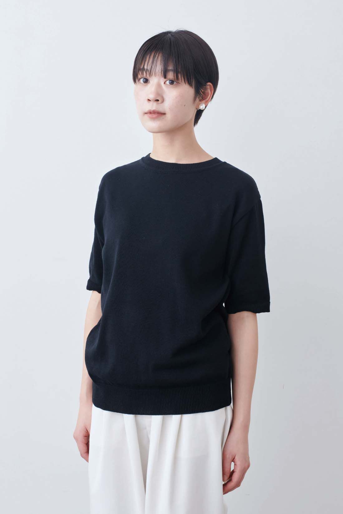 THREE FIFTY STANDARD|THREE FIFTY STANDARD　ガラスパールのイヤアクセサリー