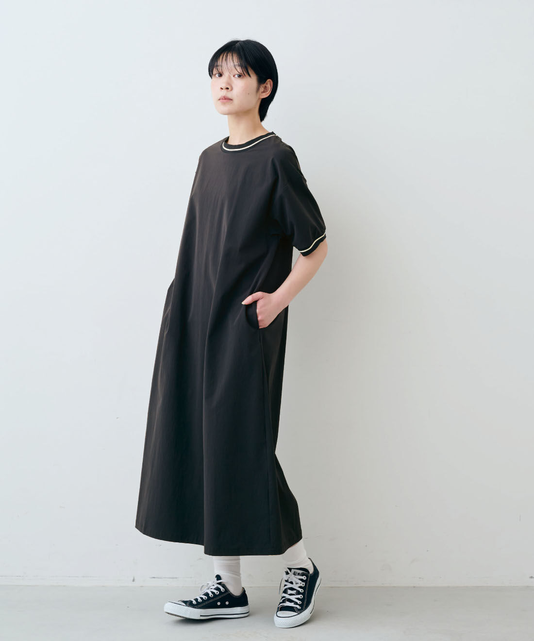 THREE FIFTY STANDARD［スリーフィフティースタンダード］|日本製 抗菌防臭 レーヨンシルク混 ソックスのコーディネート
