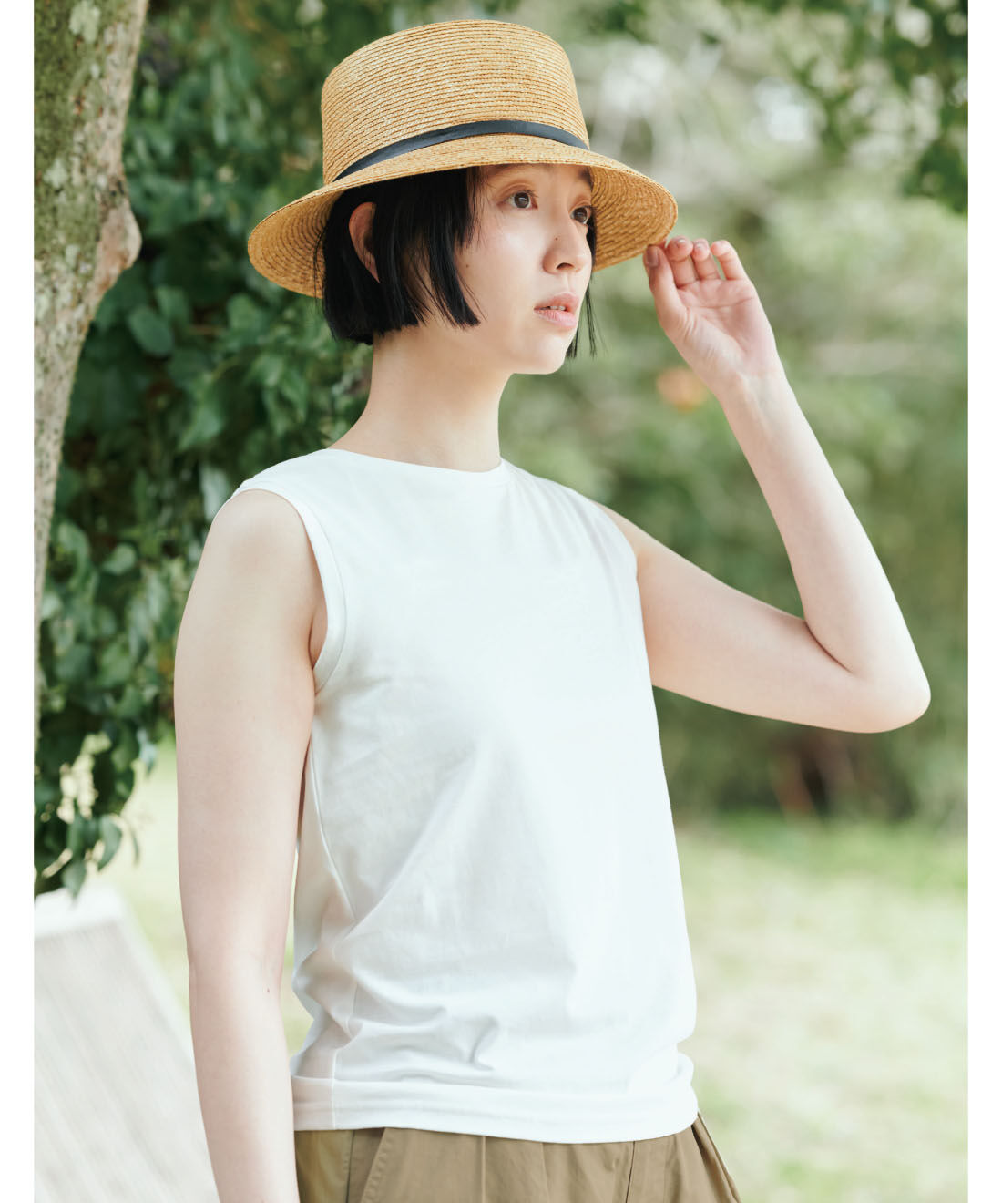 THREE FIFTY STANDARD|THREE FIFTY STANDARD　シルケット加工のタンクトップの会