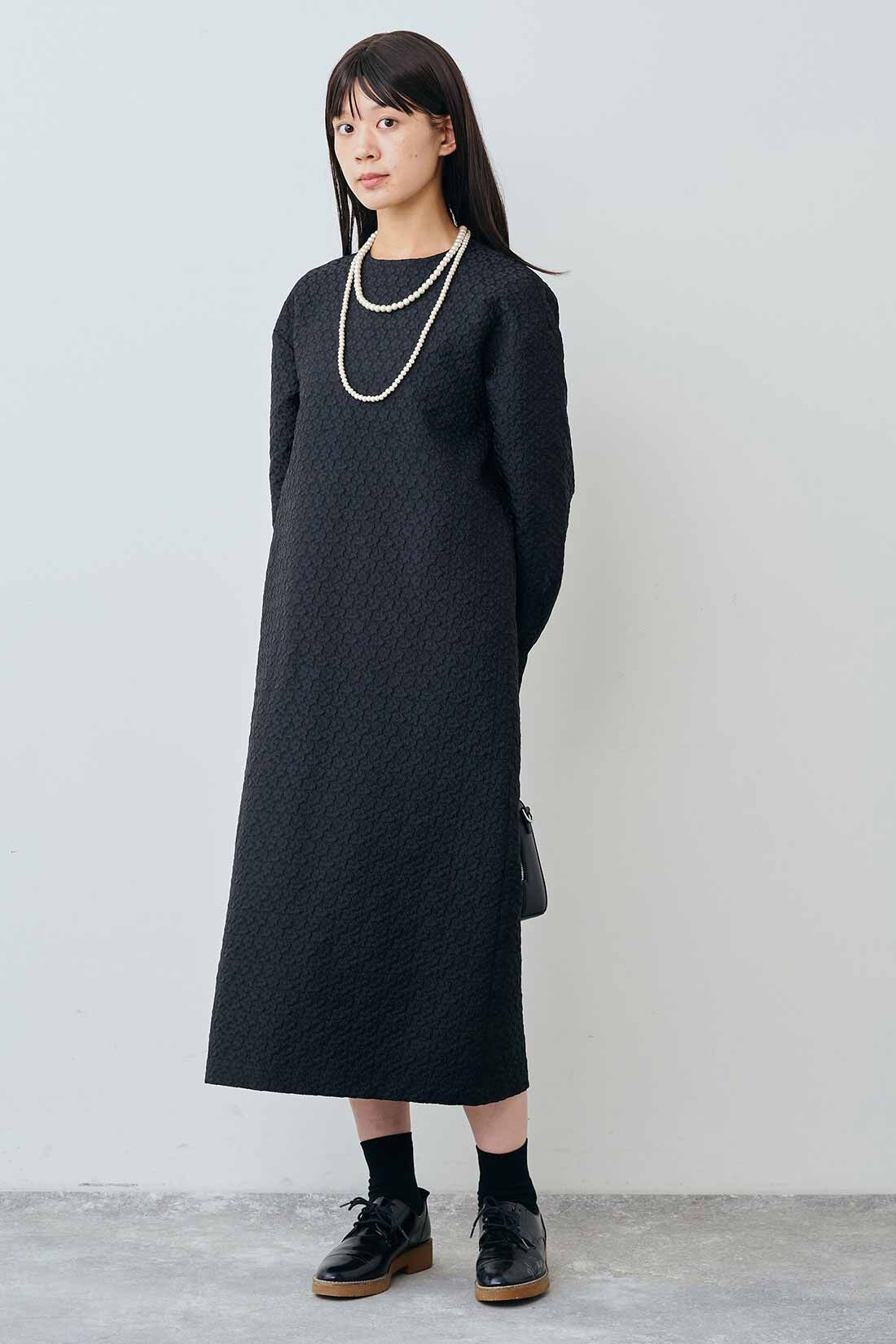 THREE FIFTY STANDARD|THREE FIFTY STANDARD 桜の木から削り出したウッドパールロングネックレス