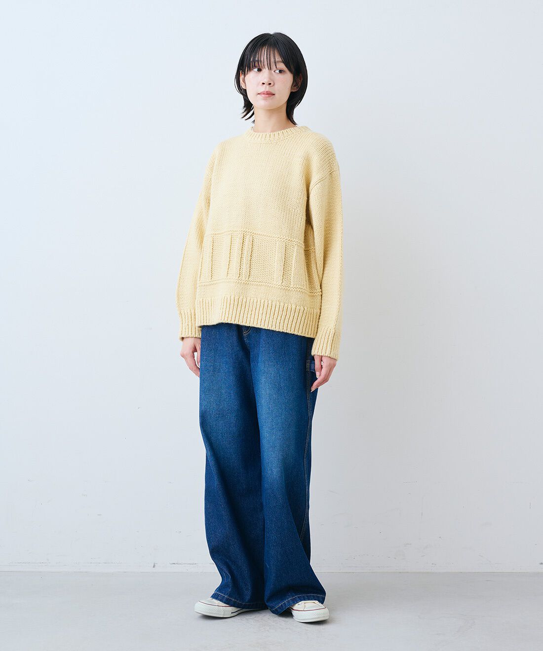 THREE FIFTY STANDARD|11.5oz デニムのペインター パンツのコーディネート