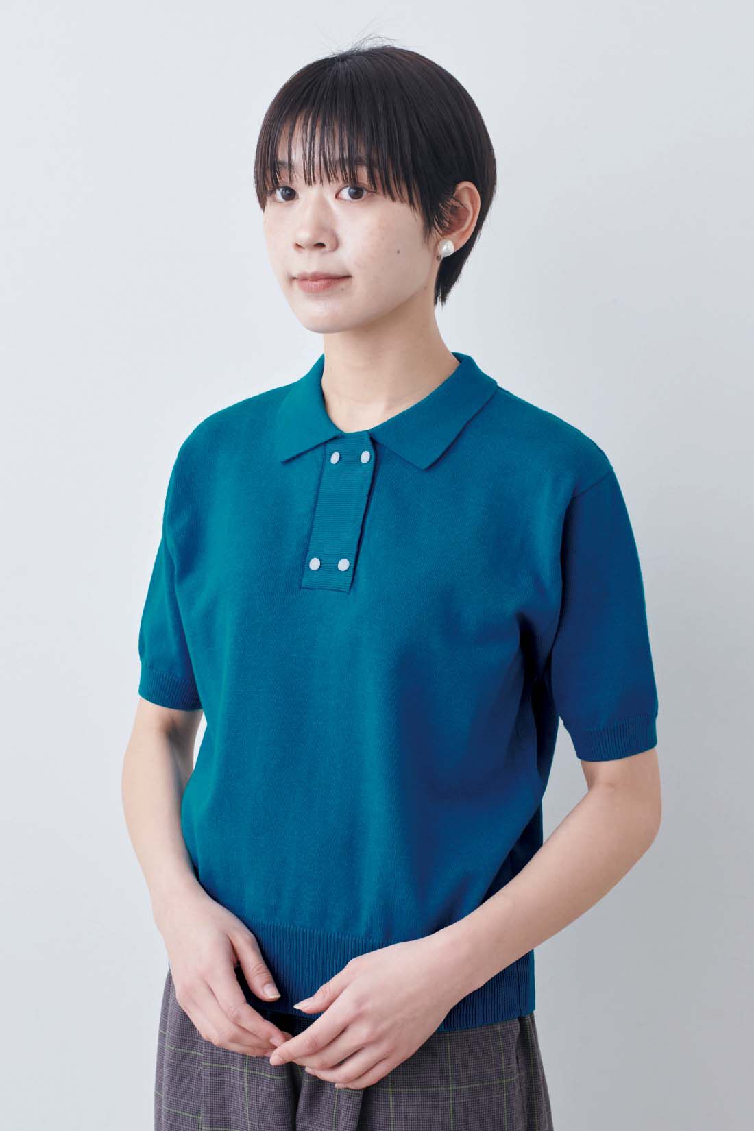 THREE FIFTY STANDARD|THREE FIFTY STANDARD　ガラスパールのイヤアクセサリー
