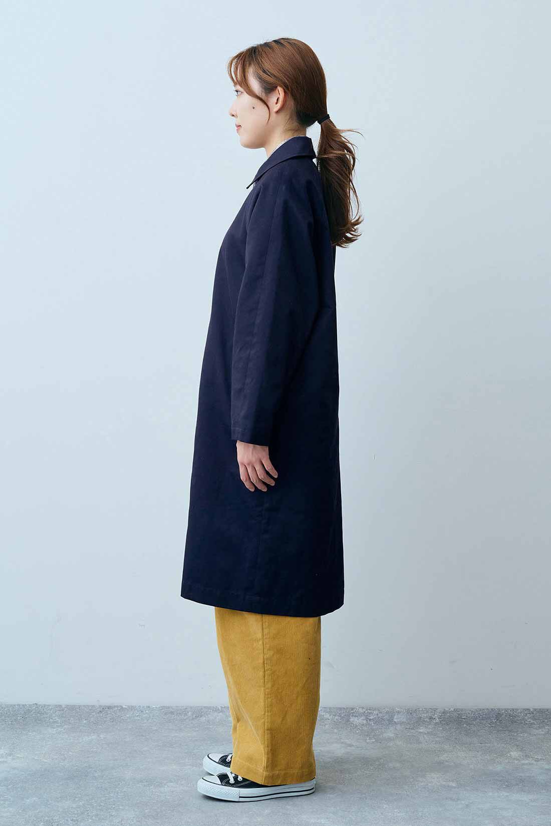 THREE FIFTY STANDARD|オンブレチェックシャツＢＫ　ＴＦＳとコーデュロイパンツマスタードイエローＴＦＳのコーディネート