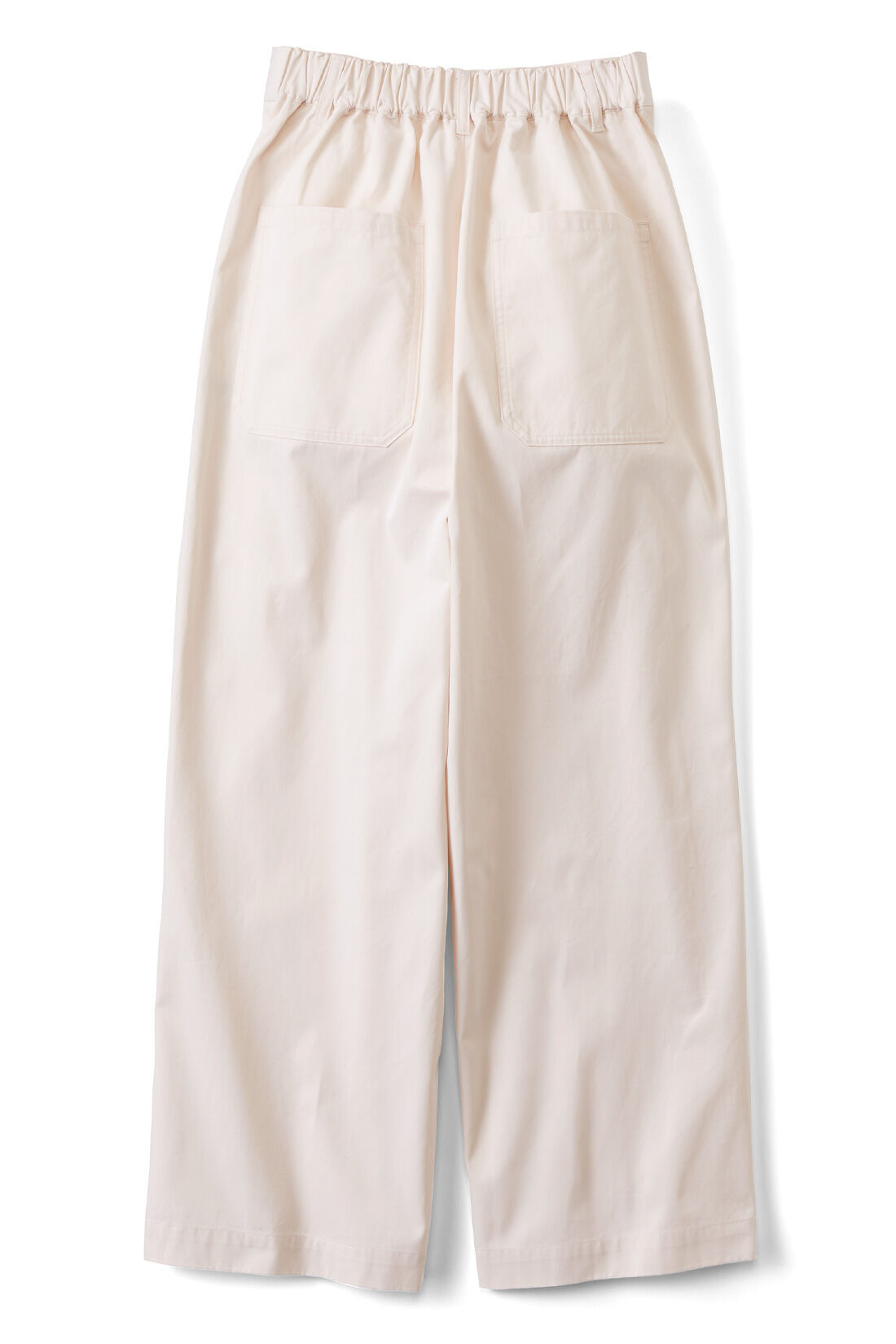 THREE FIFTY STANDARD|THREE FIFTY STANDARD タックチノワイドパンツ〈アイボリー〉|BACK