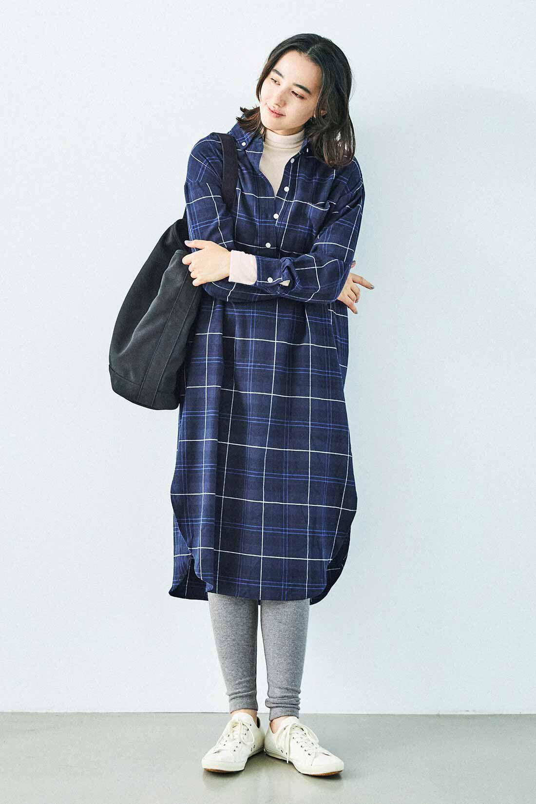 THREE FIFTY STANDARD|THREE FIFTY STANDARD あったか両面起毛 タートルインナーの会