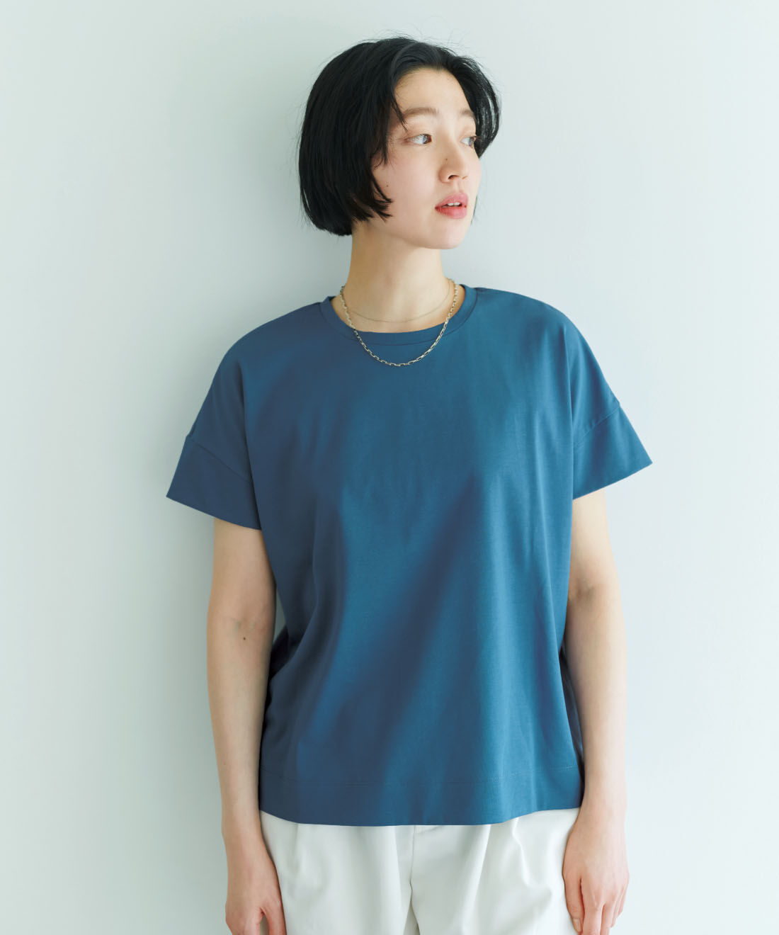 THREE FIFTY STANDARD|THREE FIFTY STANDARD　汗じみ軽減加工のダブルスリーブTシャツの会