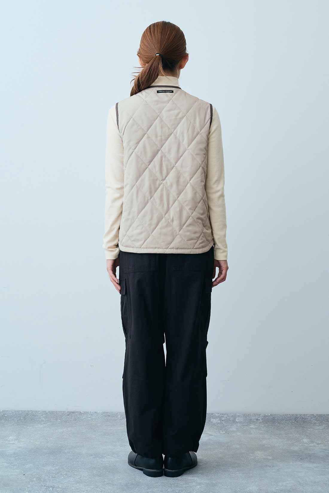 THREE FIFTY STANDARD|あったか両面起毛タートルＴＦＳと微起毛カーゴパンツＢＫ　ＴＦＳのコーディネート