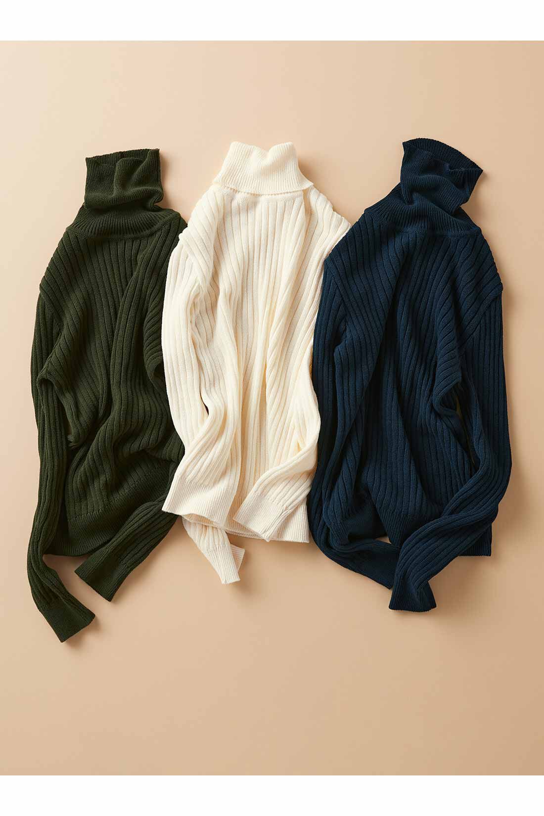 THREE FIFTY STANDARD［スリーフィフティースタンダード］|THREE FIFTY STANDARD コットン100％のリブタートルの会