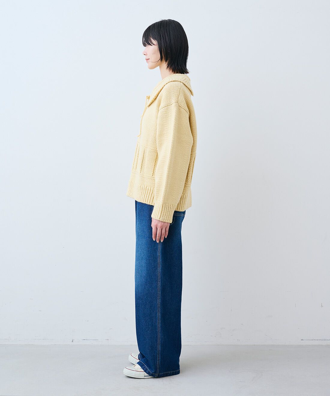 THREE FIFTY STANDARD|11.5oz デニムのペインター パンツのコーディネート