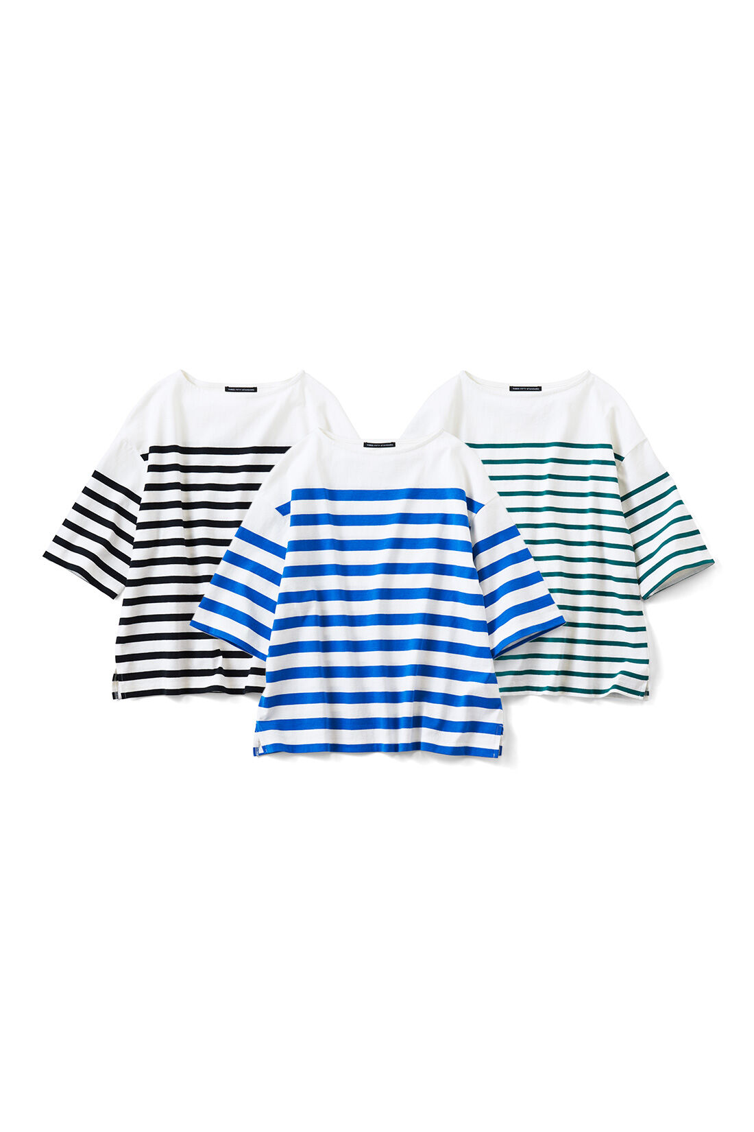 THREE FIFTY STANDARD|THREE FIFTY STANDARD パネルボーダーTシャツの会