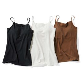 THREE FIFTY STANDARD | 綿混 ベア天じく ブラキャミソール