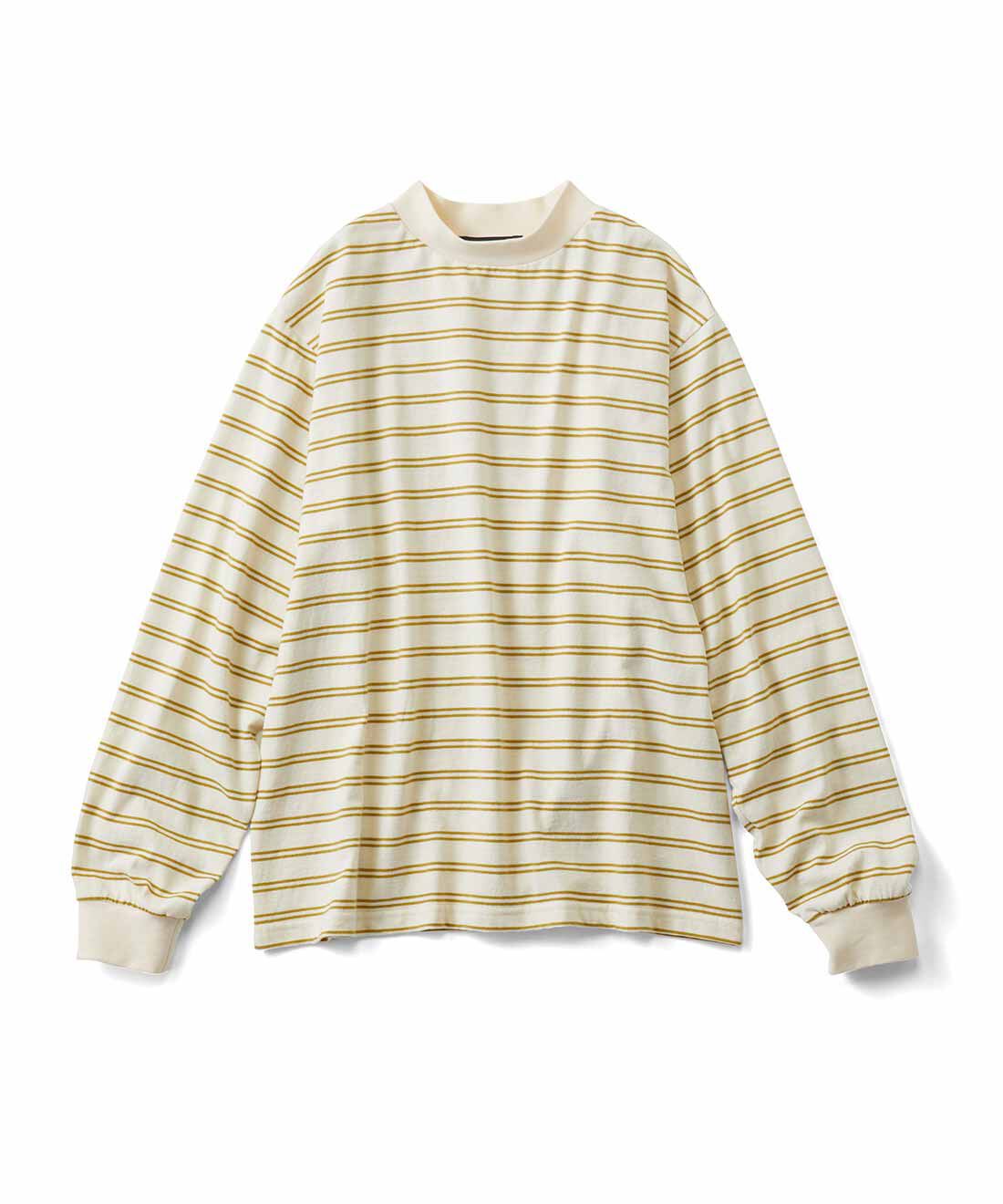 THREE FIFTY STANDARD［スリーフィフティースタンダード］|THREE FIFTY STANDARD　レトロなボーダーTシャツの会|アイボリー×キャメル