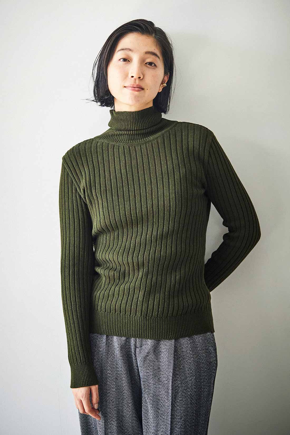 THREE FIFTY STANDARD［スリーフィフティースタンダード］|THREE FIFTY STANDARD コットン100％のリブタートルの会