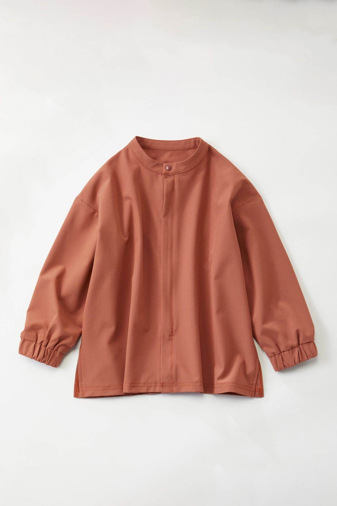 FELISSIMO Mama|Moredde　オーバーサイズのシャツみたいなUVカットキッズラッシュガード〈ブラック〉