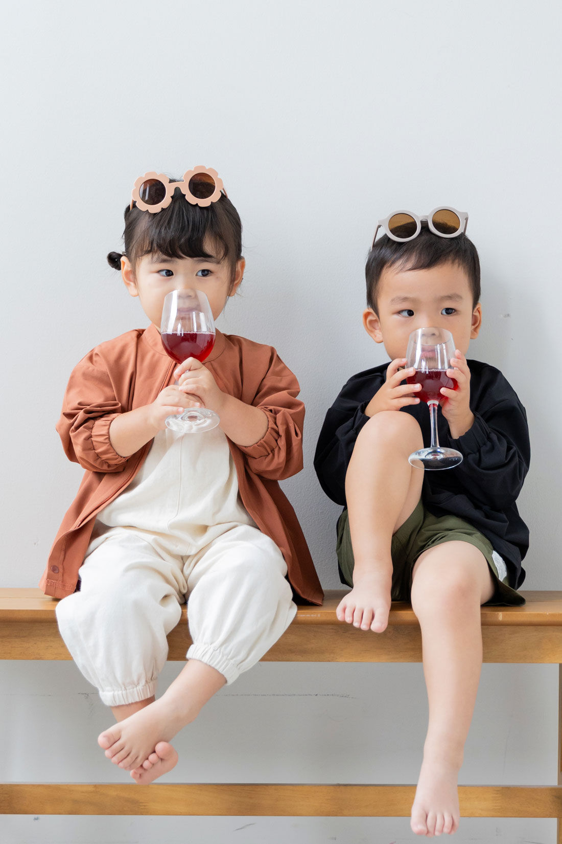フェリシモMama|Moredde 子育ての節目を祝おう！割れにくいポリカーボネートペアワイングラス