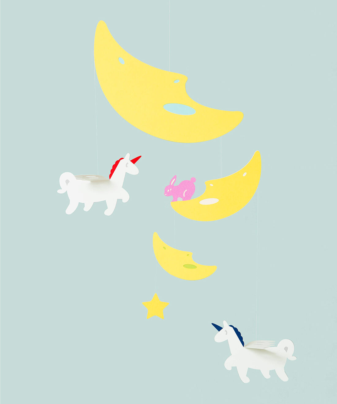 FELISSIMO Mama|[Mama select]Manu Mobiles モビール 月と天馬